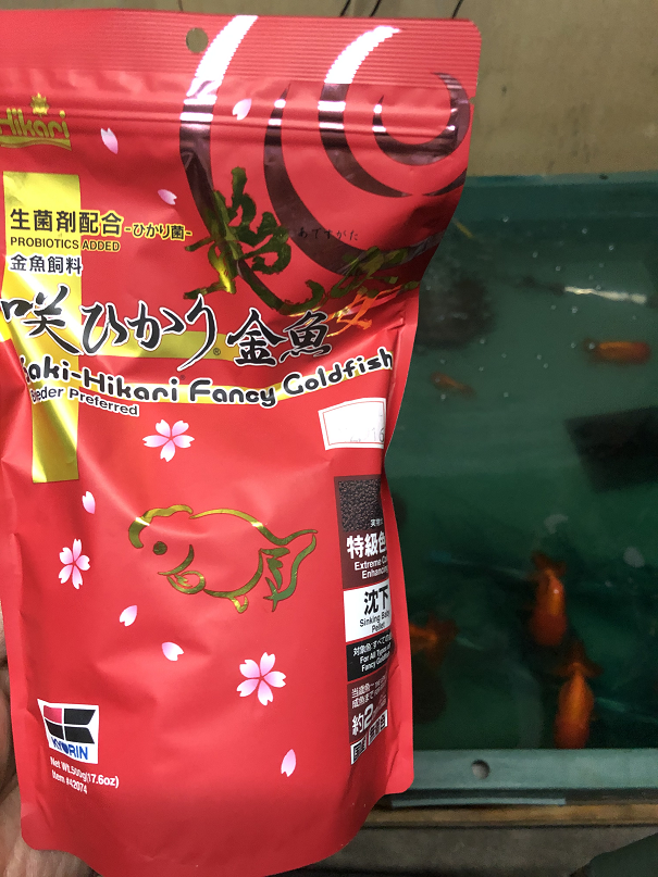 金魚のエサの種類と良さをレビュー: 金魚道楽